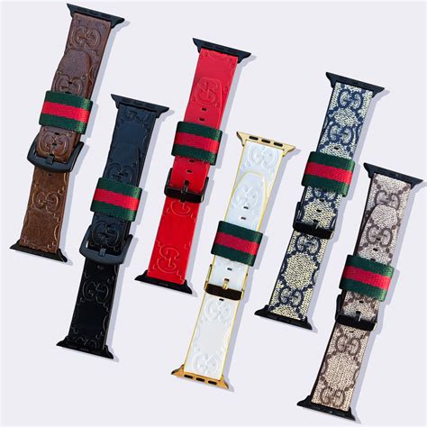 gucci apple watch band|luxury apple watch bands gucci.